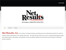 Tablet Screenshot of nr-netresults.com